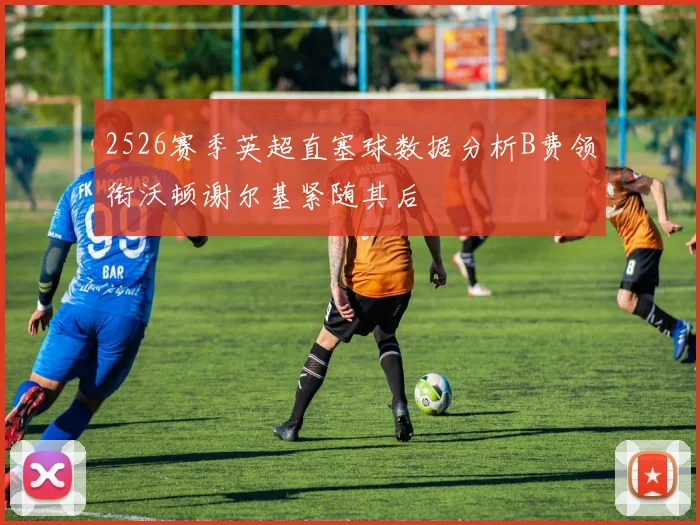 2526赛季英超直塞球数据分析B费领衔沃顿谢尔基紧随其后